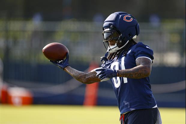 Watch: Former LSU WR Zavion Thomas Makes Spinning One-Handed Catch During Bears Pregame