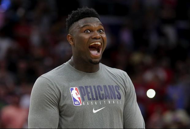 Zion Williamson Gets Booed For Not Singing Or Knowing Words To Whitney Houston Song
