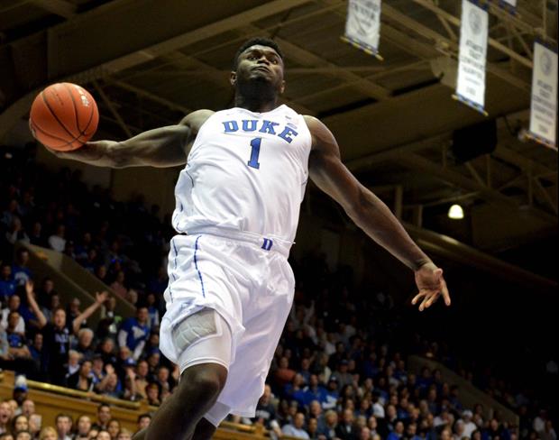 Yes, Duke's Zion Williamson Is Throwing Down Dunks Like This In Games