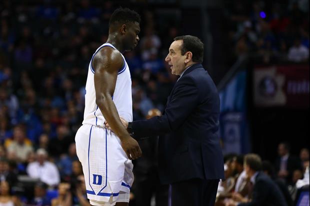 Analyst Thinks Pelicans Should Hire Coach K To 'Save' Relationship With Zion Williamson